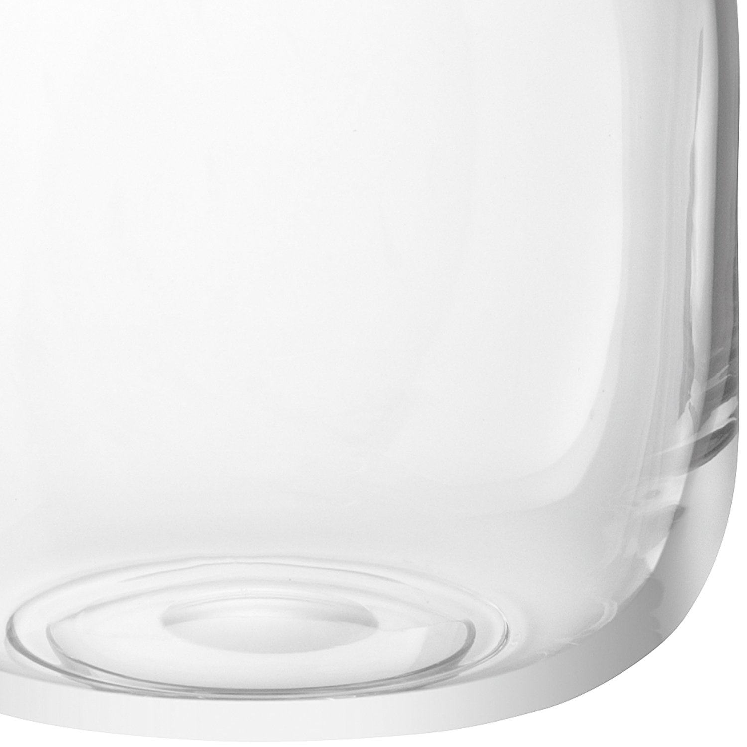 花瓶 LSA MOLTEN VASE CUBE CLEAR